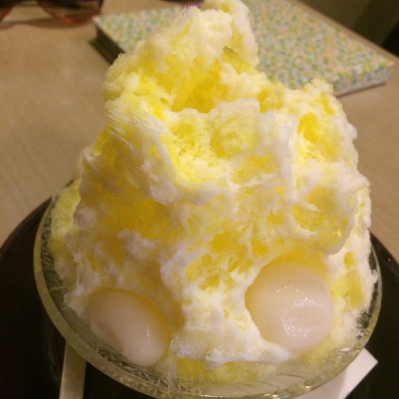 れもんミルク白玉(抹茶庵 やまぎし)