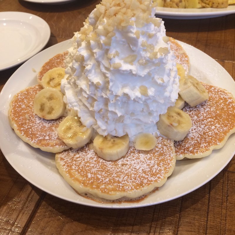 バナナパンケーキ(Eggs 'n Things 京都四条店)