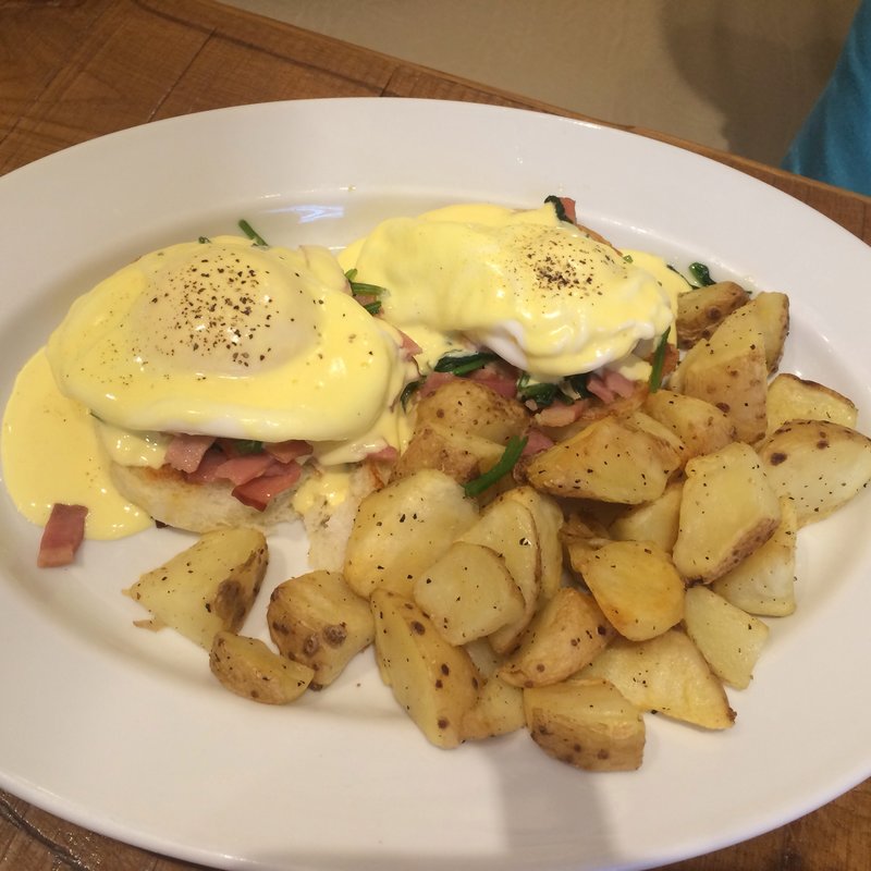 スタンダードエッグベネディクト(Eggs 'n Things 京都四条店)