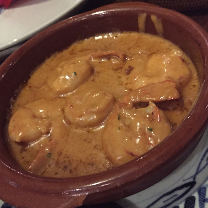 天然ブラウン海老のカタラン風(spanish restaurante sangria サングリア青山店)