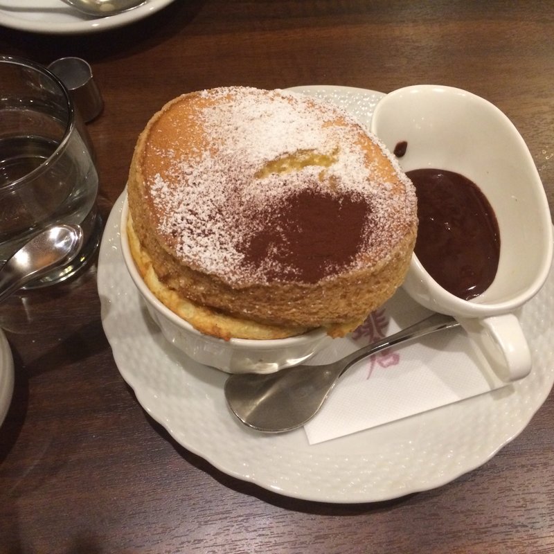 釜焼きスフレ(星乃珈琲店 河原町店 )