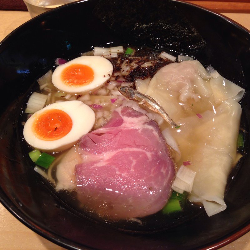 特製塩煮干しそば(饗 くろ㐂)