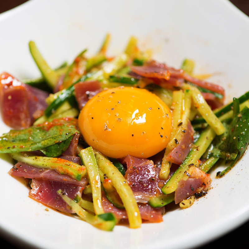 生ハムのイタリアン風ユッケ(ボイボイ （boiboi）)