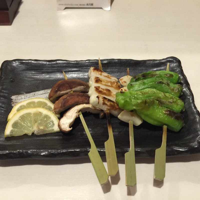 野菜串盛り合わせ(ゆずキッチン)