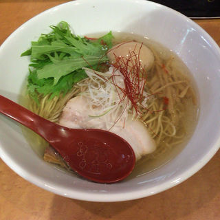 香彩鶏だし特製塩ラーメン(麺屋 翔 本店)