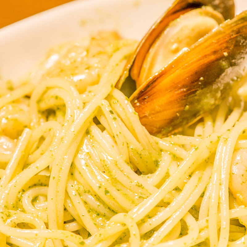 魚介のジェノバソーススパゲティ(ボイボイ （boiboi）)