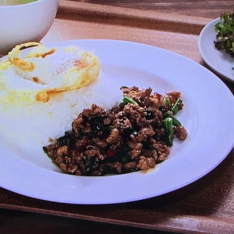 パッカ・パウ・ムーセット(タイキッチン空堀 本店)