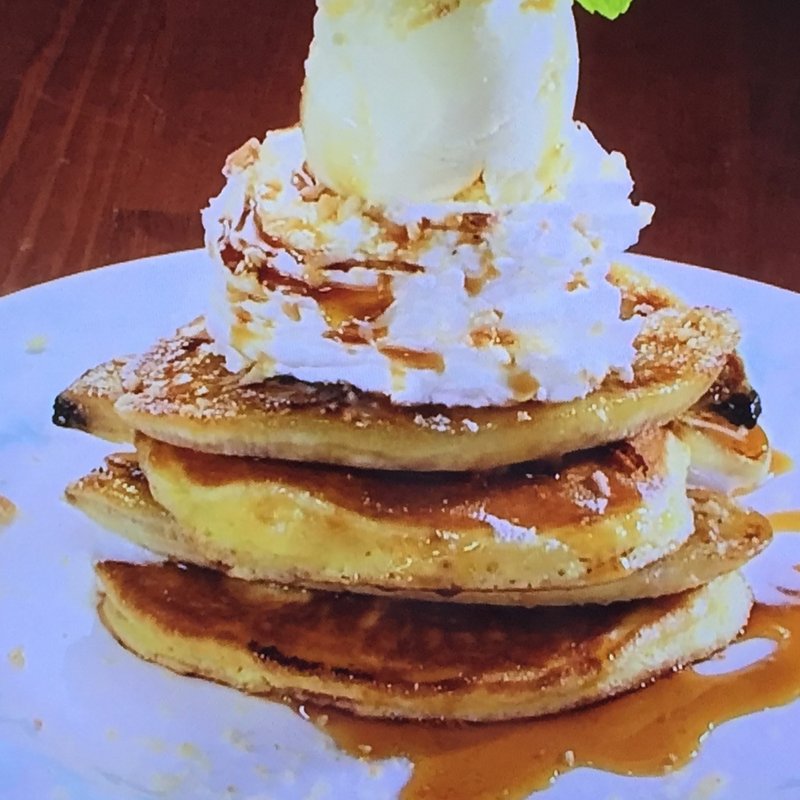 キャラメルバナナパンケーキ(Dukes （デュークス）)