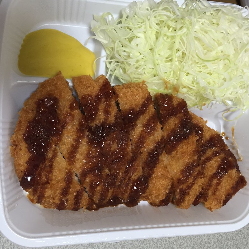 厚切りロースカツ定食(南蛮食堂東三国店)