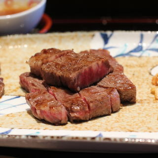 宮崎県産黒毛和牛サーロインランチ(鉄板焼 よこはま)
