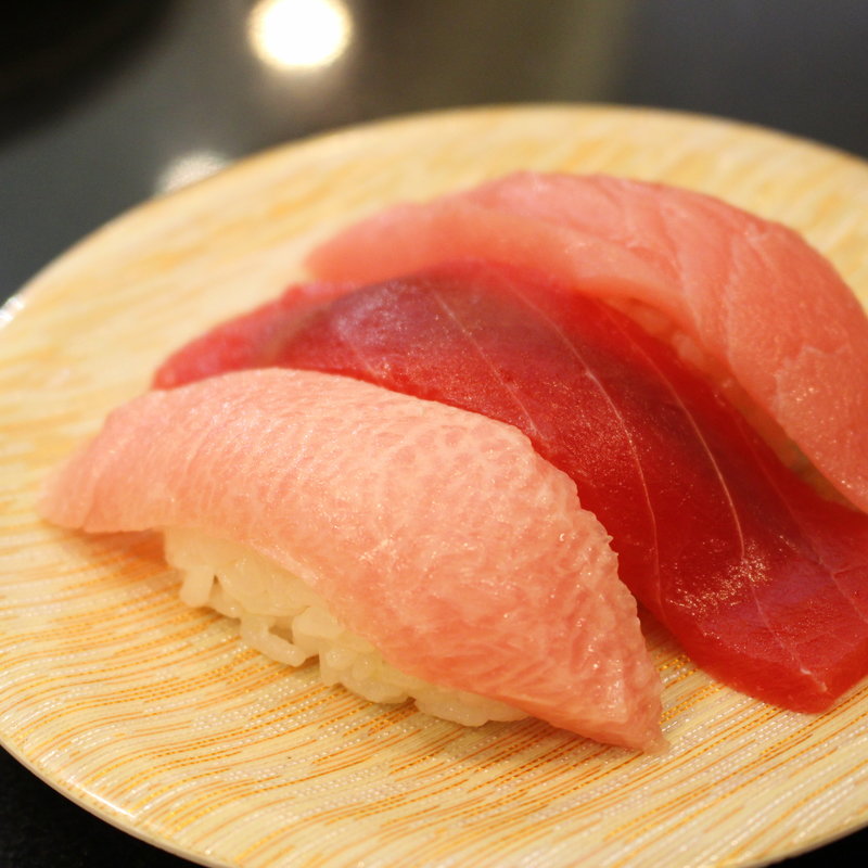 まぐろ三点盛(まぐろ問屋 三浦三崎港 横浜ワールドポーターズ店)