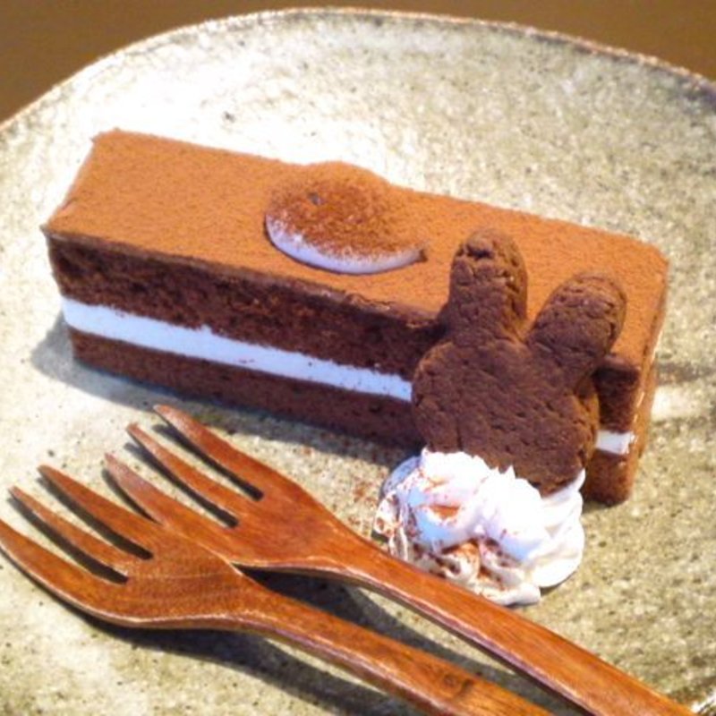 チョコケーキドリンクセット(うさぎとぼく)