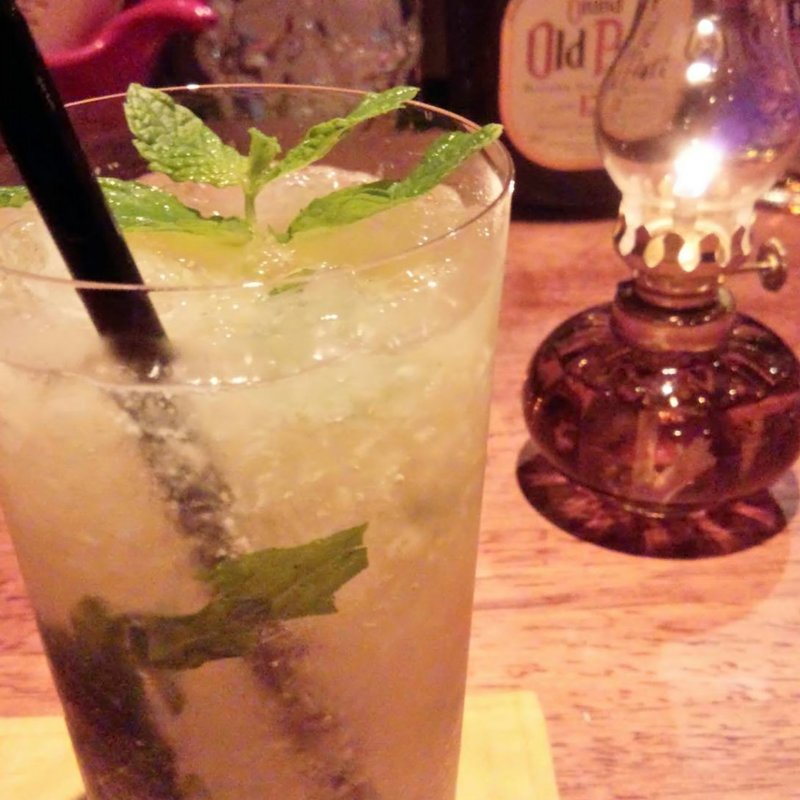 桃のモヒート(BAR iCHi)