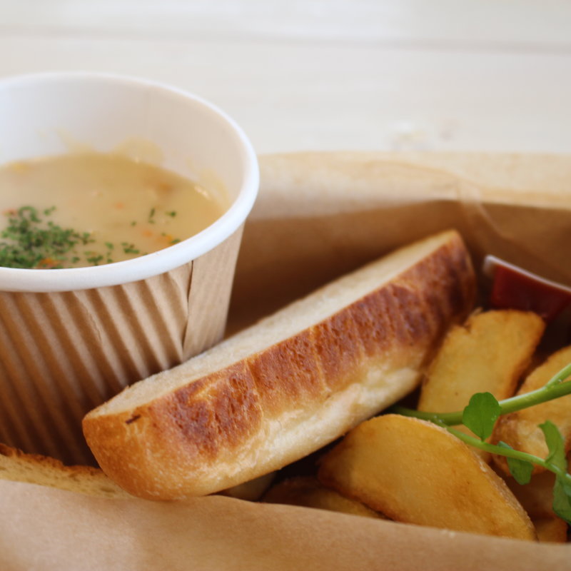 カップinクラムチャウダー(チーズガーデン 那須ガーデンアウトレット店 )