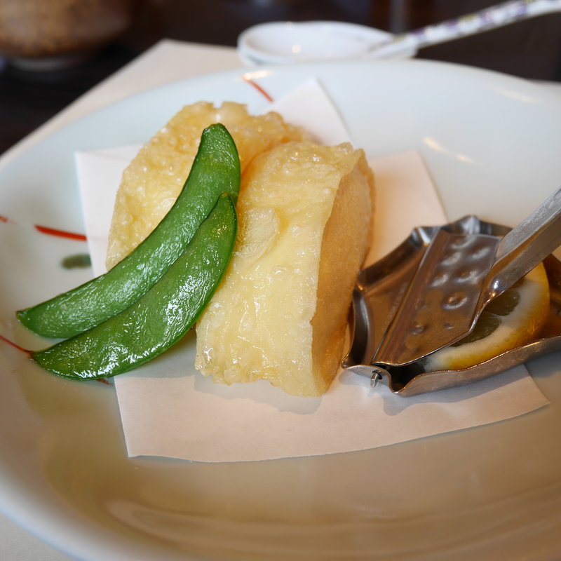 湯葉揚げ(梅の花 横浜スカイビル店)