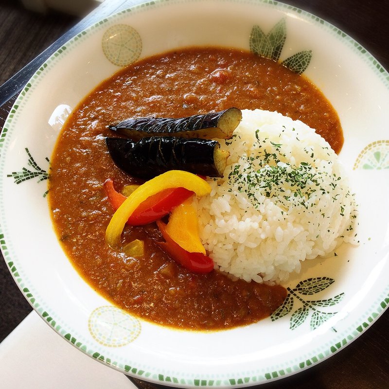 夏野菜カレー(シーサイドカフェ（リビエラ逗子マリーナ内）)