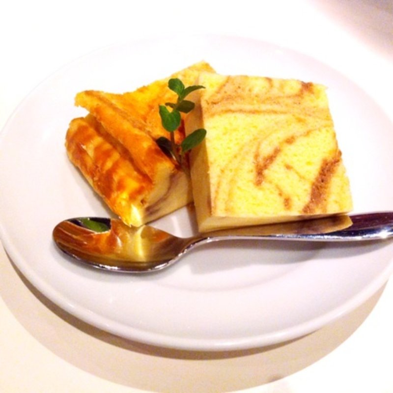 エスプレッソマーブルチーズケーキ(プーレドール （Poulet d'Or）)