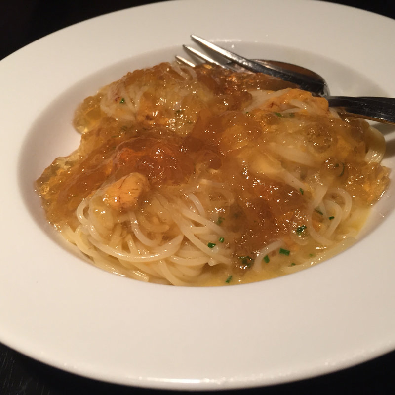 雲丹のカッペリーニ(バーカロ （BACARO）)