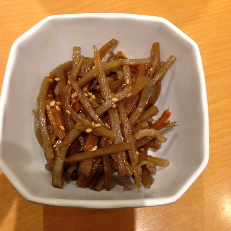 きんぴらごぼう(大森小町食堂)