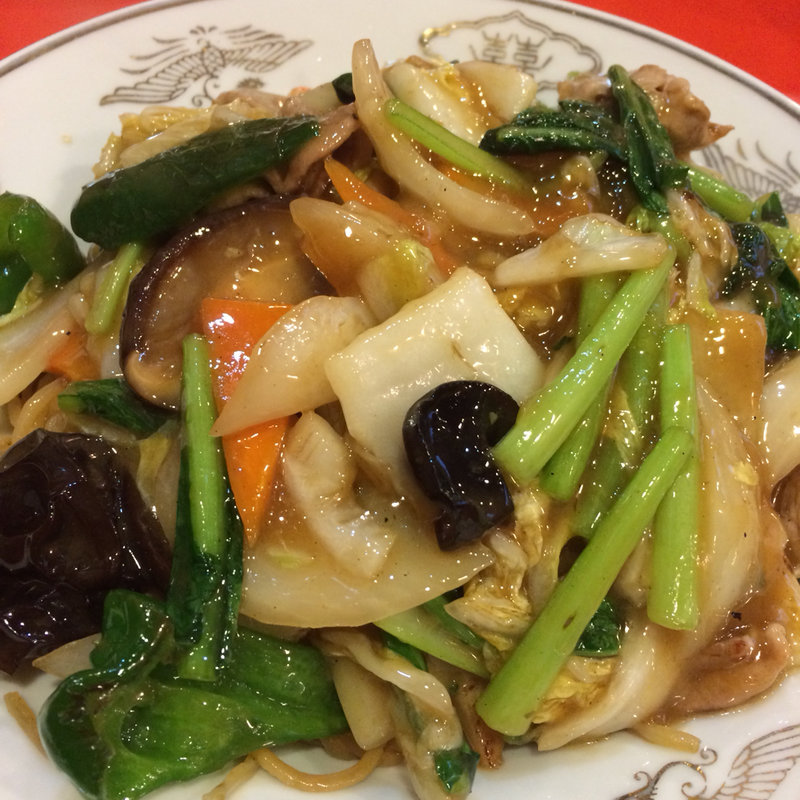 五目焼きそば(中華料理 白龍(ハクリュウ))