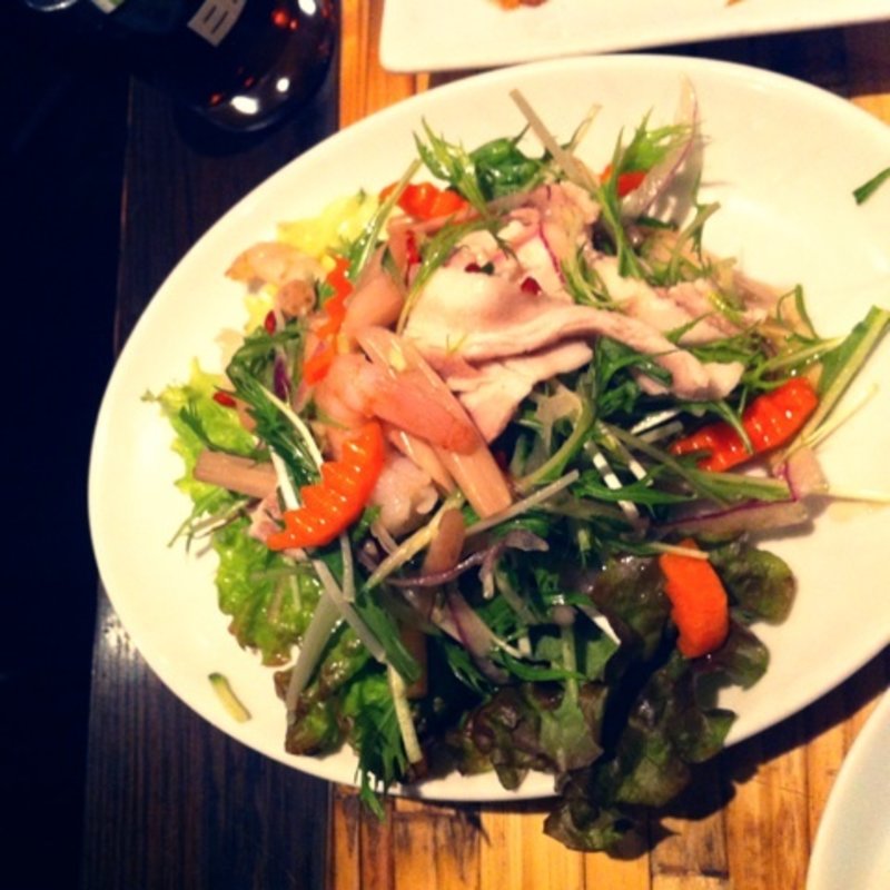 ハスの茎と茹で豚のサラダ(ベトナム フロッグ 汐留店 （VIETNAM FROG）)