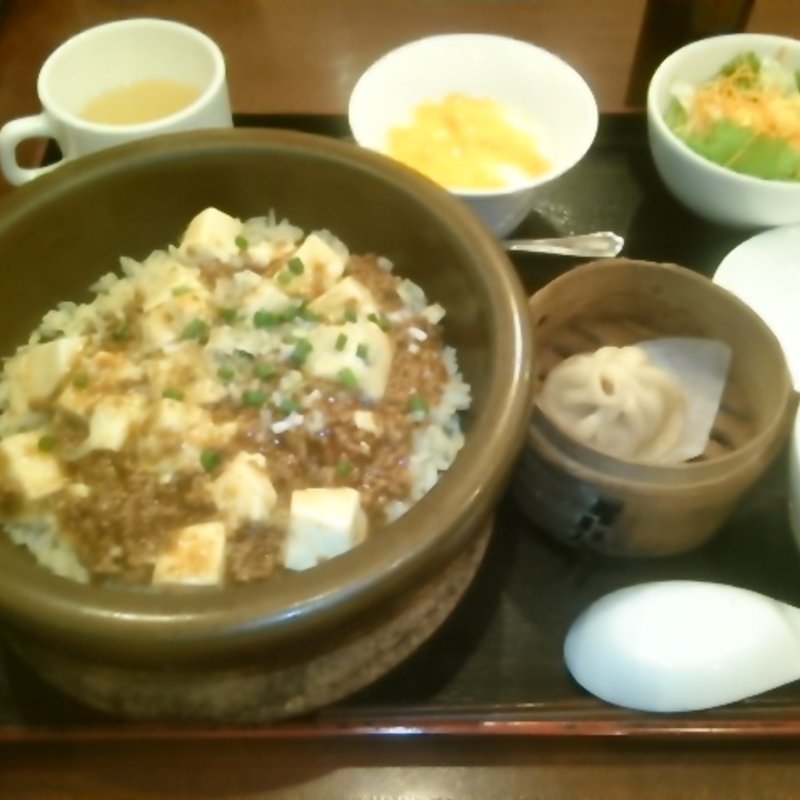 四川風麻婆あんかけ土鍋炒飯(口福炒飯楼 新宿ミロード店 )