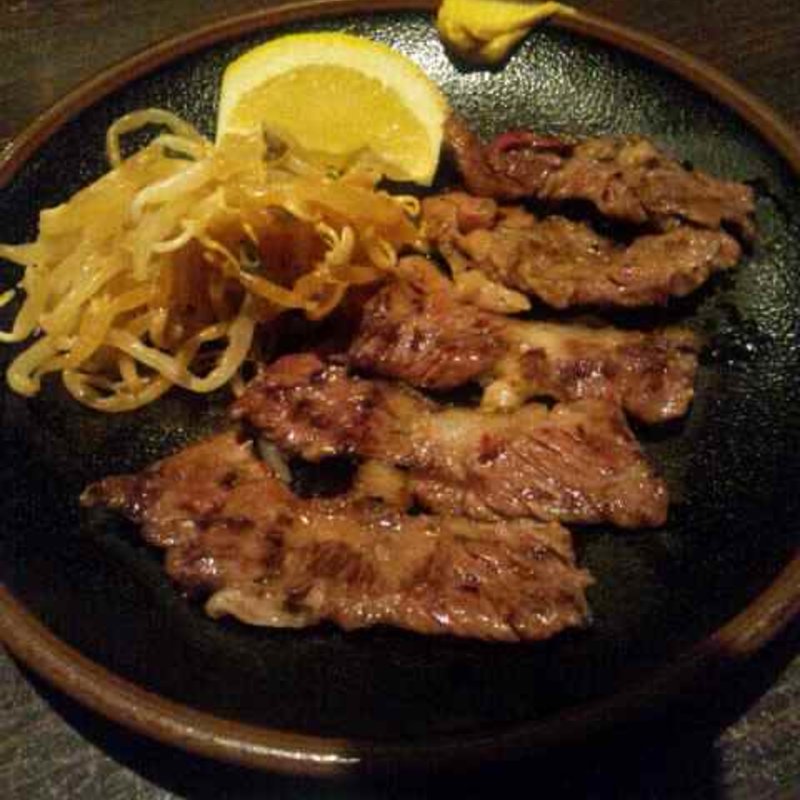 国産ハラミのあみ焼き(牛たん処い志井 本店)