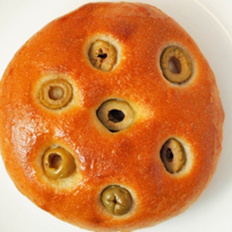 オリーブのフォカッチャ(トラスパレンテ 中目黒)