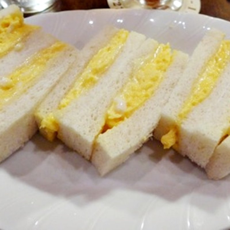 オムレツサンドイッチ（ドリンクセット）(喫茶YOU)