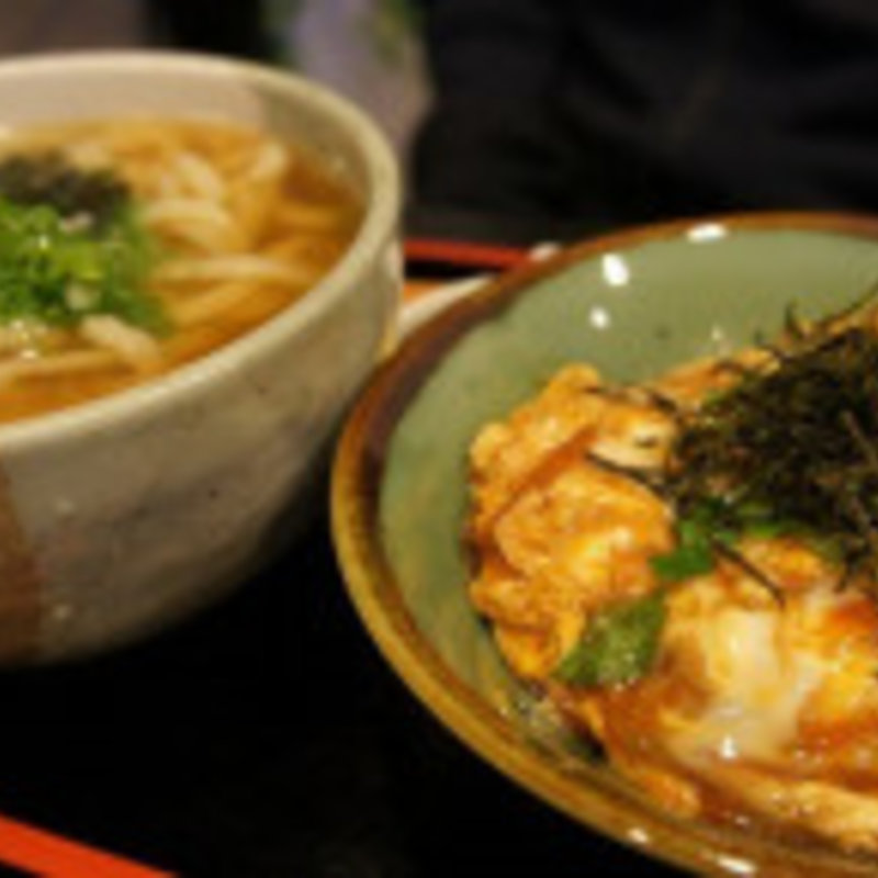 玉子丼定食(天つる )