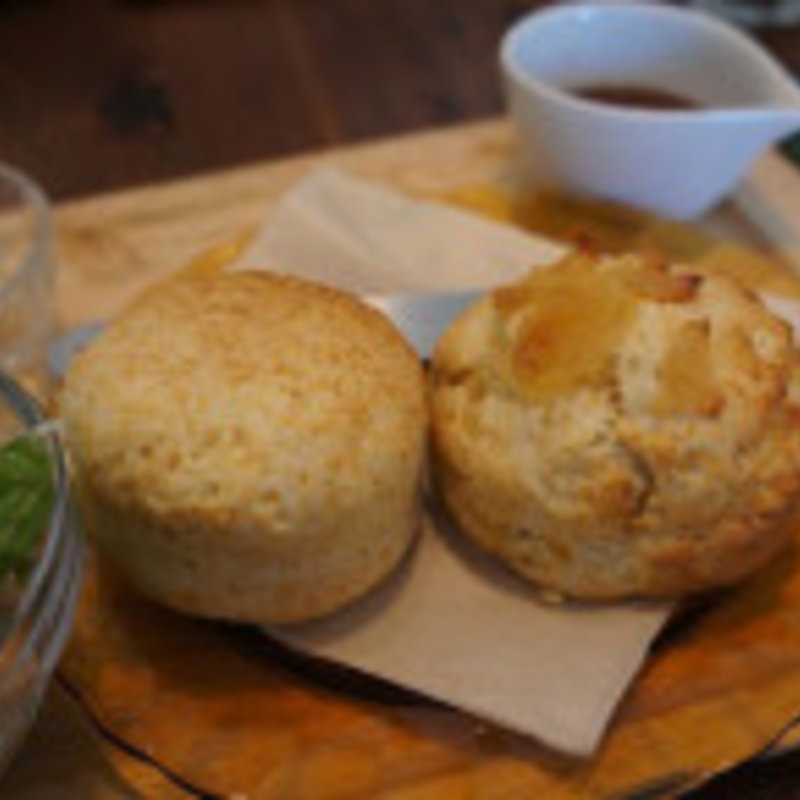 スコーンのモーニングセット　(ニコカフェ（nico cafe）)