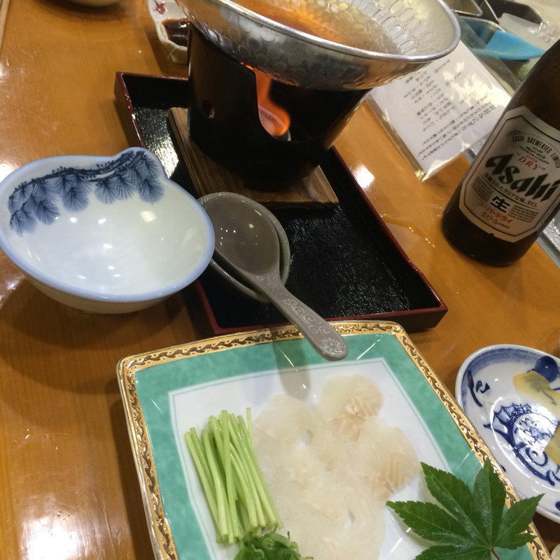 鱧しゃぶ鍋(う越秀)