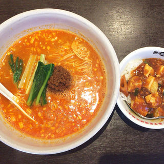 担々麺セット(陳麻家 恵比寿東口店)