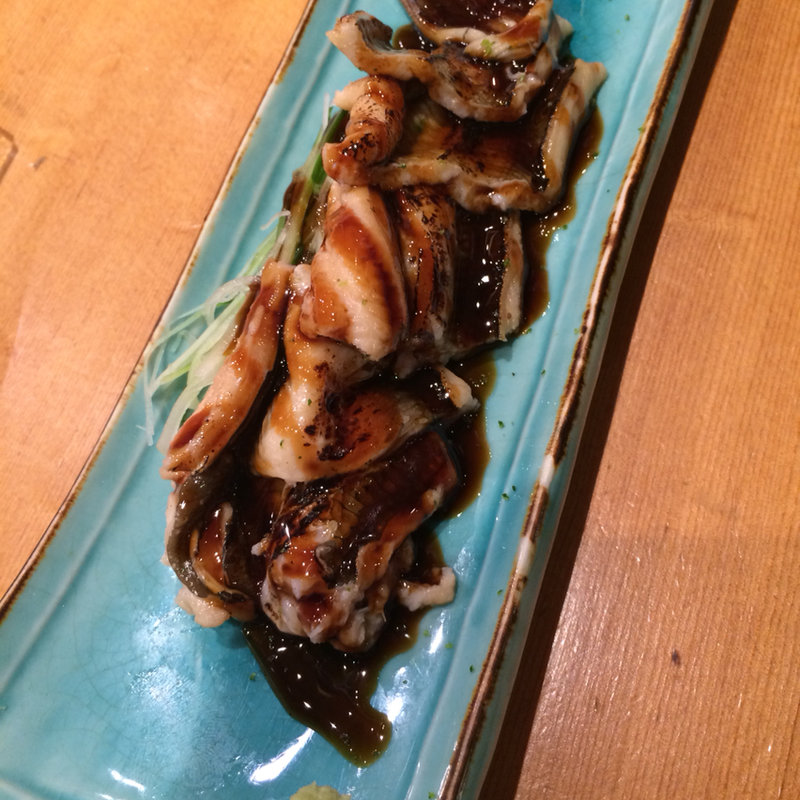 ふわとろ穴子つまみ(板前 鮨 はなれ-ＨＡＮＡＲＥ- 銀座)