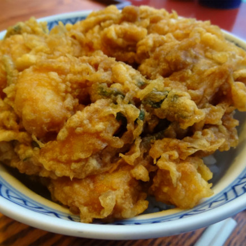 かき揚げ丼(天安 （てんやす）)