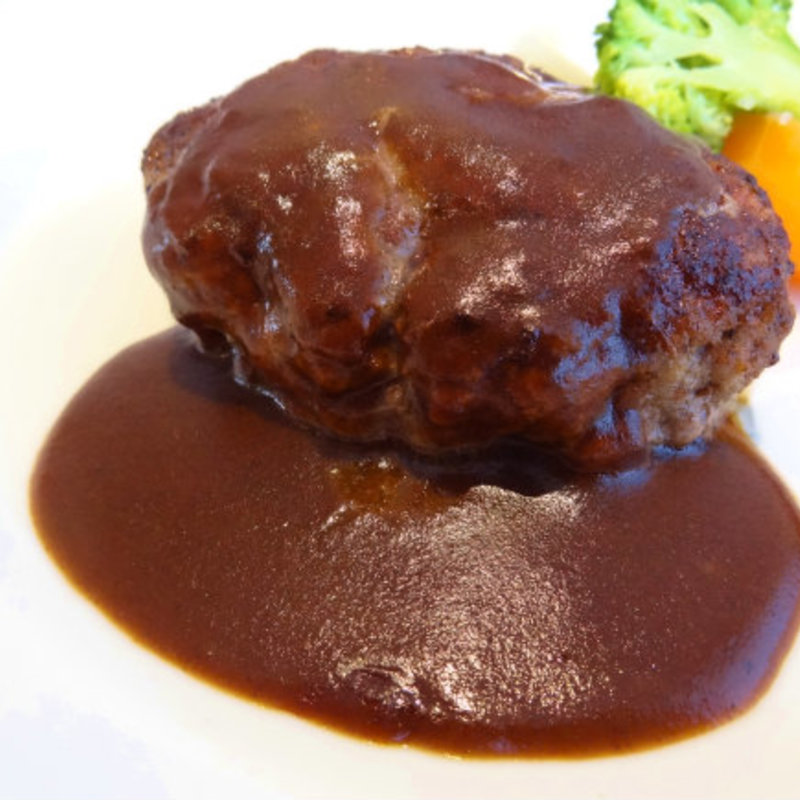 ハンバーグステーキ(洋食こいで亭)