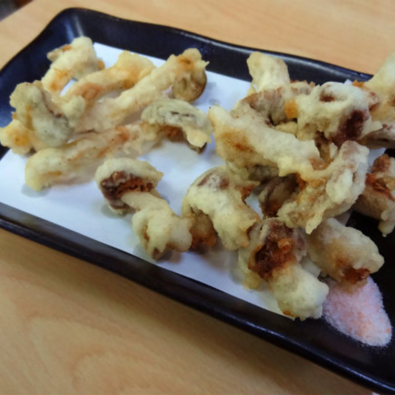 山のきのこ天ぷら(ケンちゃん)