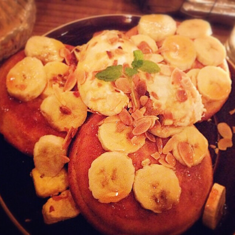 バナナ&リコッタ パンケーキ(SOAKS)