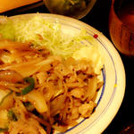 豚肉とたっぷり野菜の生姜焼き定食(kawara CAFE＆KITCHEN 横浜綱島 （カワラ カフェアンドキッチン）)