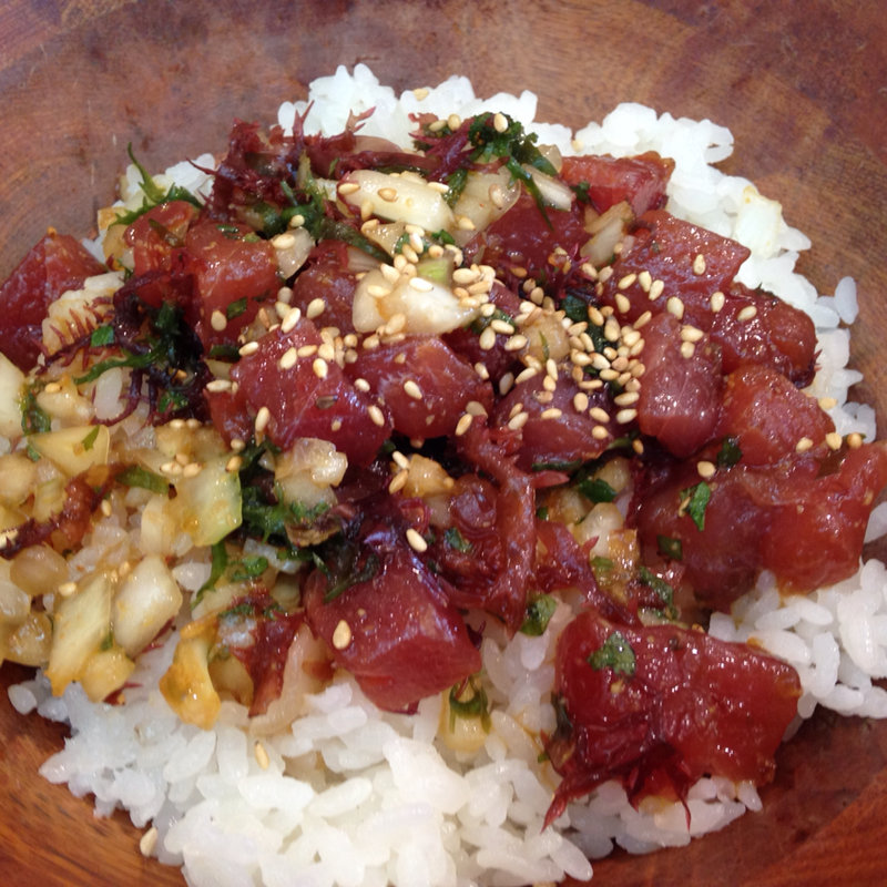 アヒポキ丼セット(RRainbow テラスモール湘南 （ダブルレインボー）)