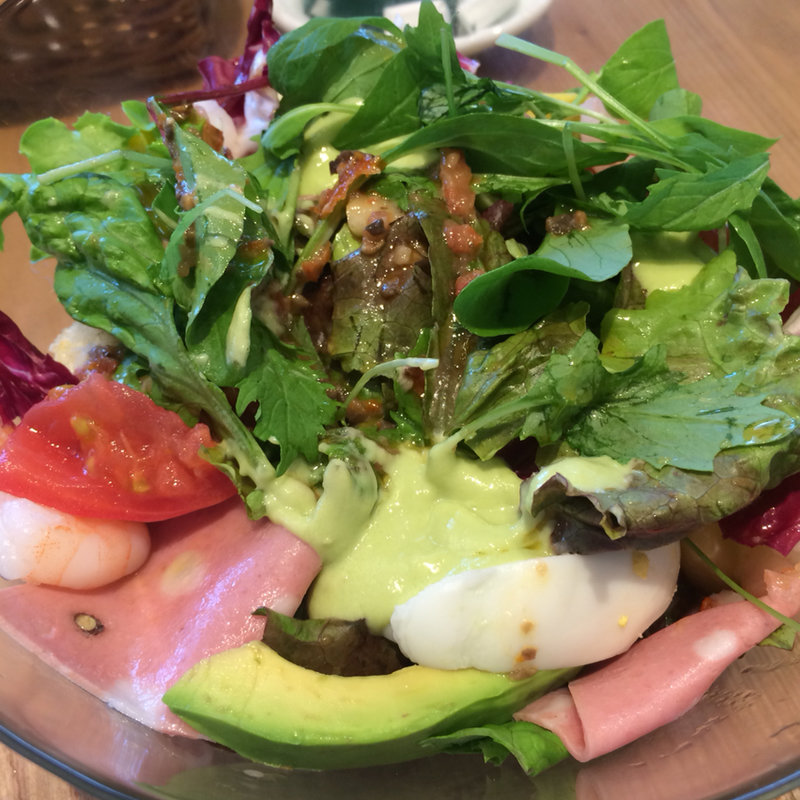 海老とアボカドのサラダサンド(アフタヌーンティー・ティールーム 川西阪急)