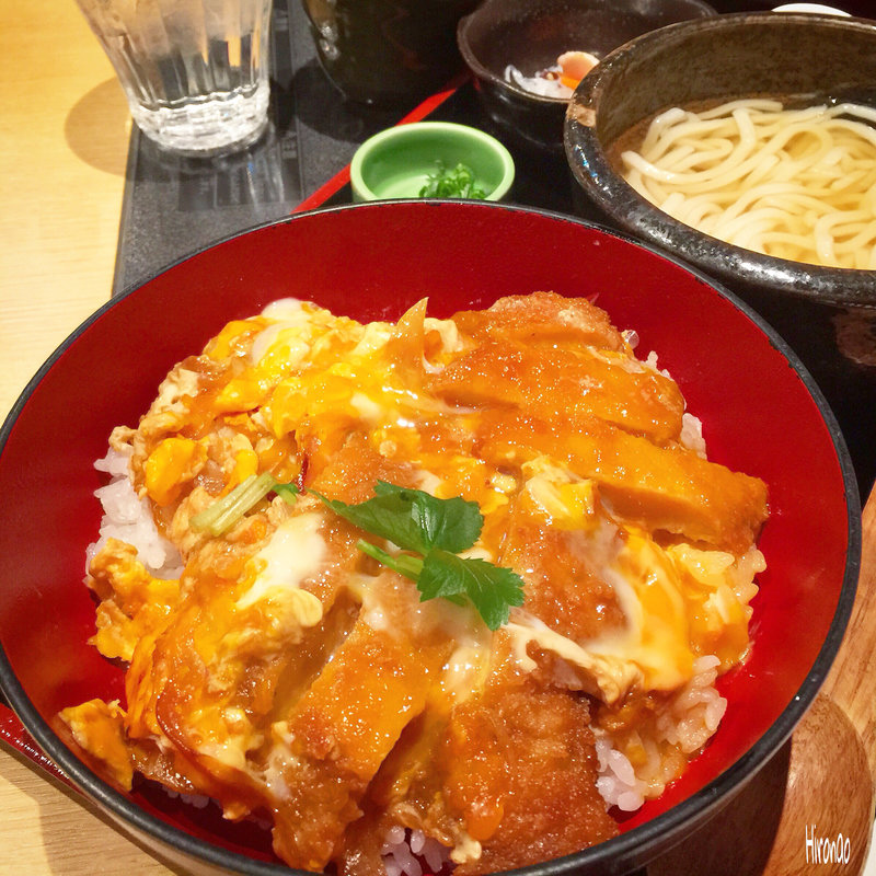 チキンカツ丼御膳(水たき料亭 博多華味鳥 心斎橋店)