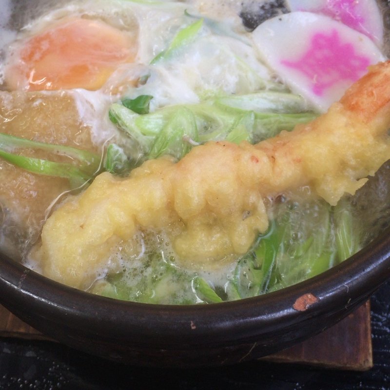 鍋焼きうどん(資さんうどん　西小倉店)