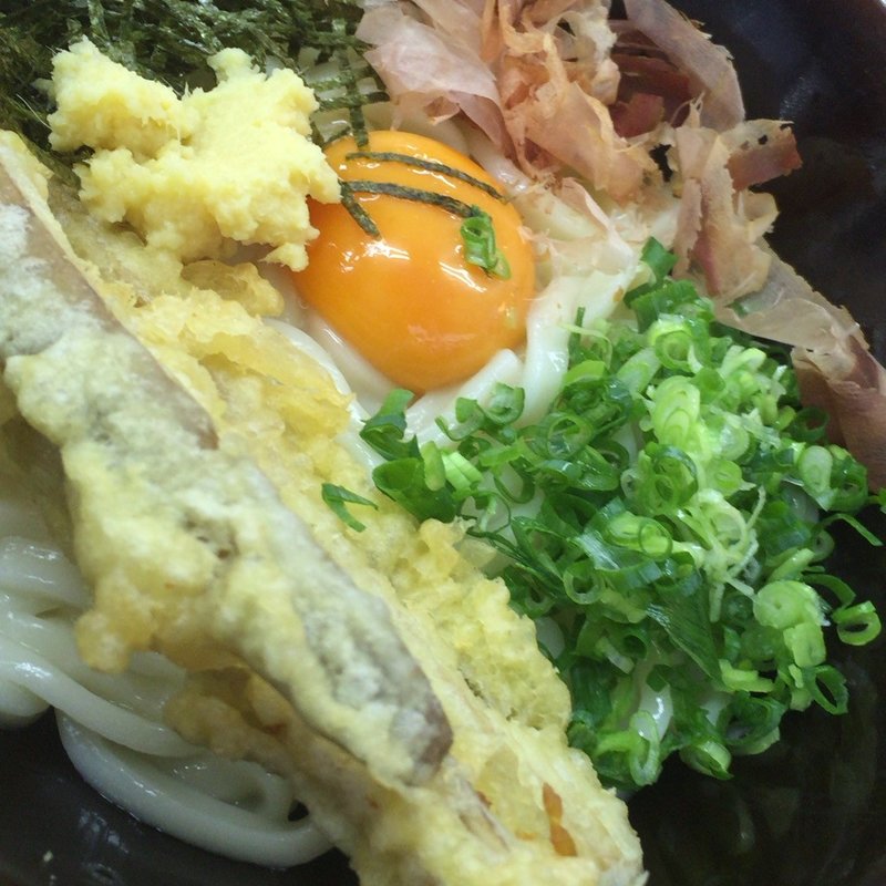 ぶっかけうどん　冷(資さんうどん　西小倉店)