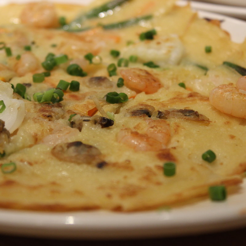 海鮮チヂミ(生焼肉 Ａ５ KURA)