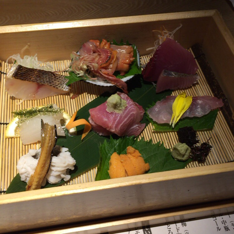 お造り盛り合わせ(Fuji屋)