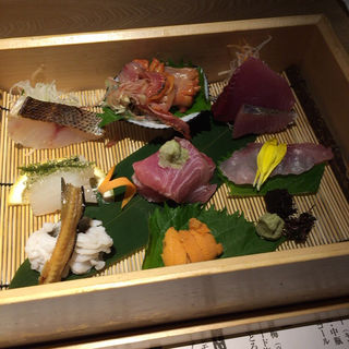 お造り盛り合わせ(Fuji屋)