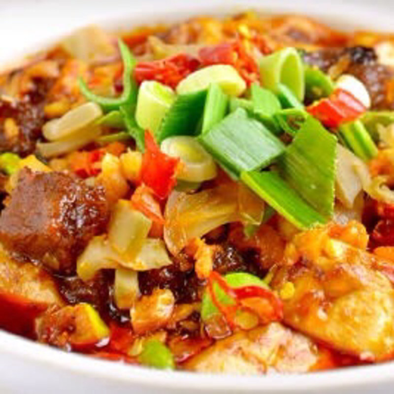 彩り野菜の酢豚(香味)