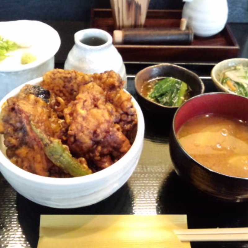 丼セット(佳蕎庵)