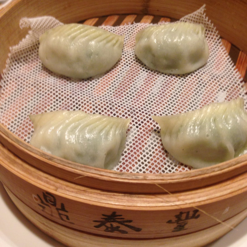 野菜・豚肉入り蒸し餃子 4個入り(鼎泰豐 汐留店 （ディンタイフォン）)